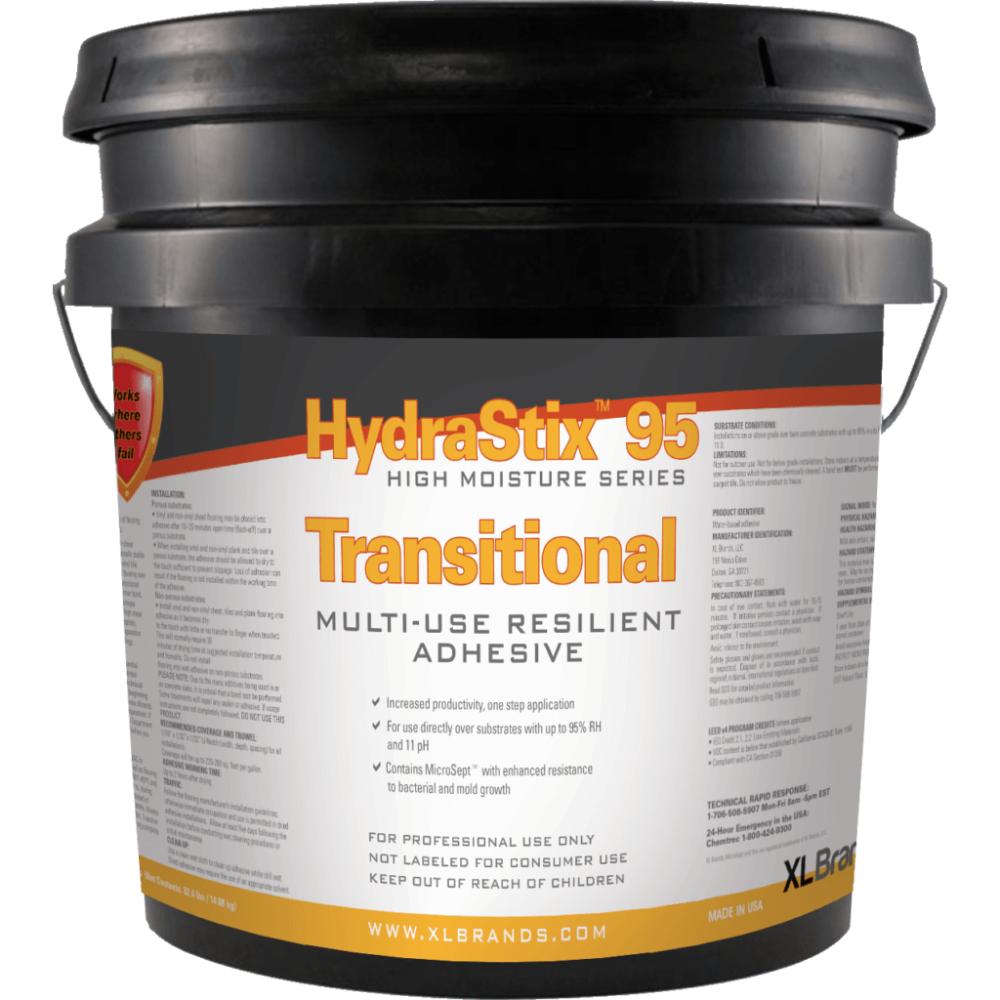 (image for) XL Brands HydraStix 95 Transitional Multi-Use Resilient Adhesive - 4 Gal